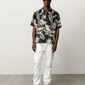 HAWAIIAN FLORAL SS SHIRT